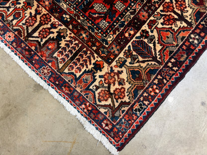 Hand-Knotted Persian Bakhtiari Rug - 9’11”x12’7”