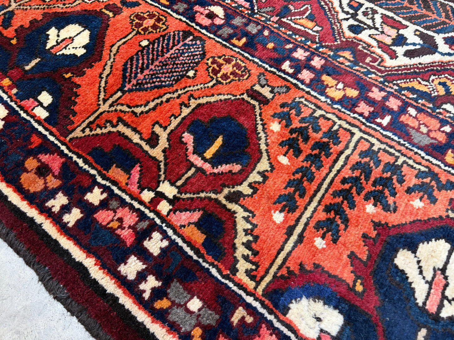 Hand-Knotted Persian Bakhtiari Rug - 10’x12’7”