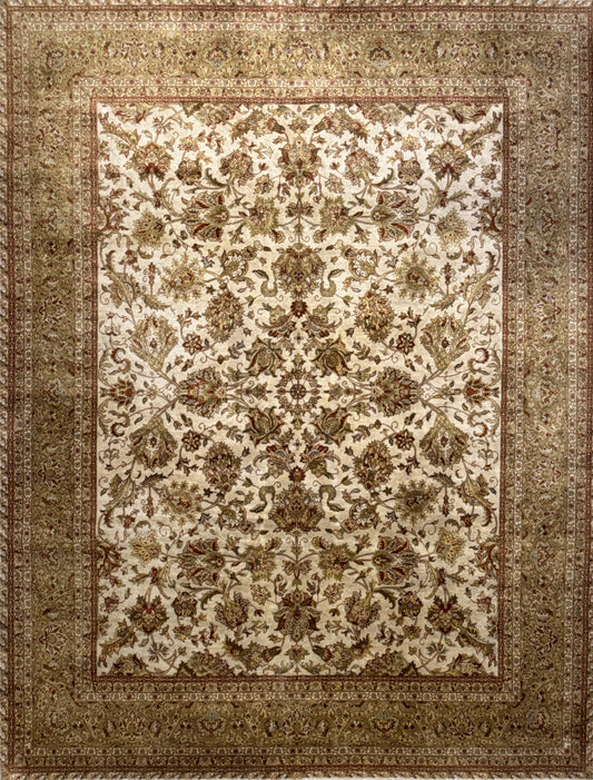 Hand-Knotted Agra Rug - 7’8”x9’11”