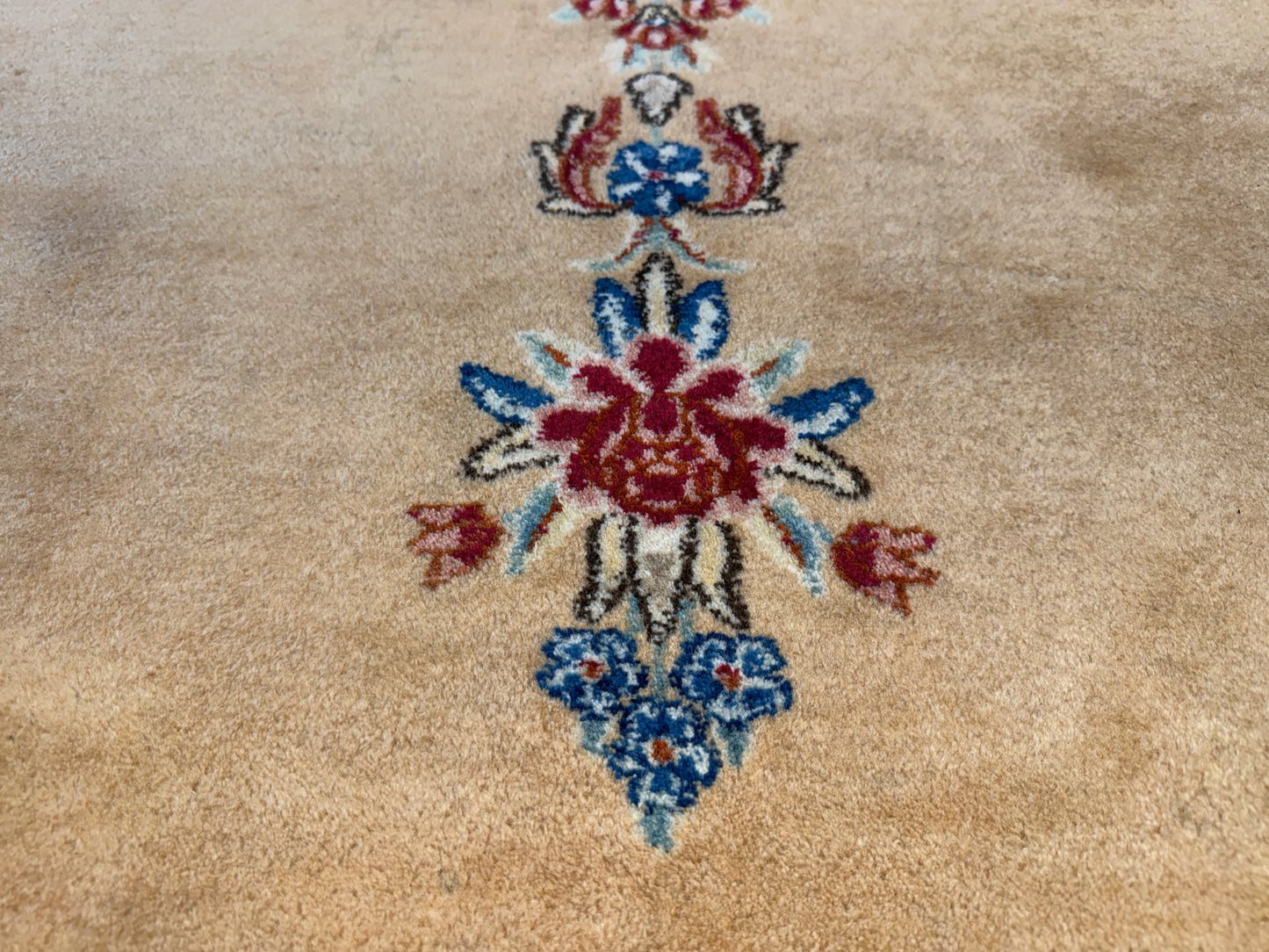 10’x13’ Hand-Knotted Persian Kerman Area Rug