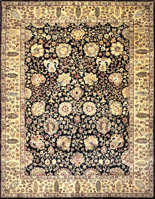Hand-Knotted Agra Rug - 9’x12’