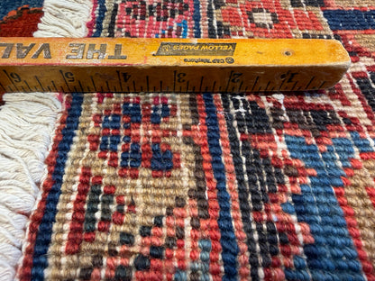 9’1”x11’9” Hand-Knotted Persian Heriz Area Rug