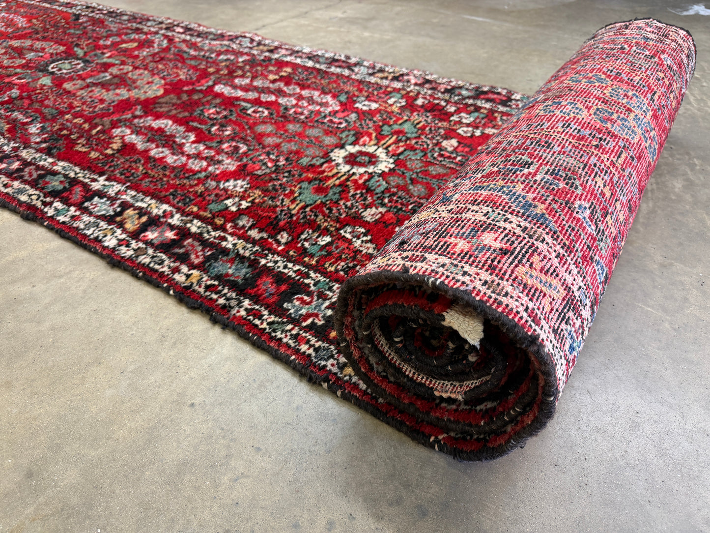 Hand-Knotted Sarouk Runner - 2’9”x18’3”