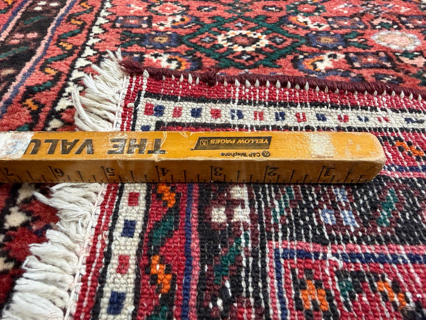 Hand-Knotted Hosseinabad Runner - 2’9”x13’