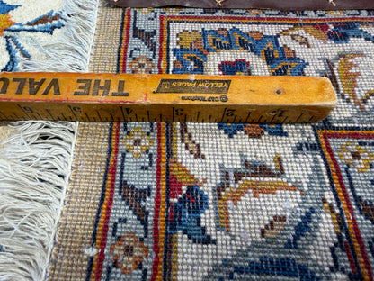 10’6”x14’6” Hand-Knotted Persian Kashan Area Rug