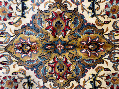 Hand-Knotted Persian Kashan Rug - 10’6”x14’8”