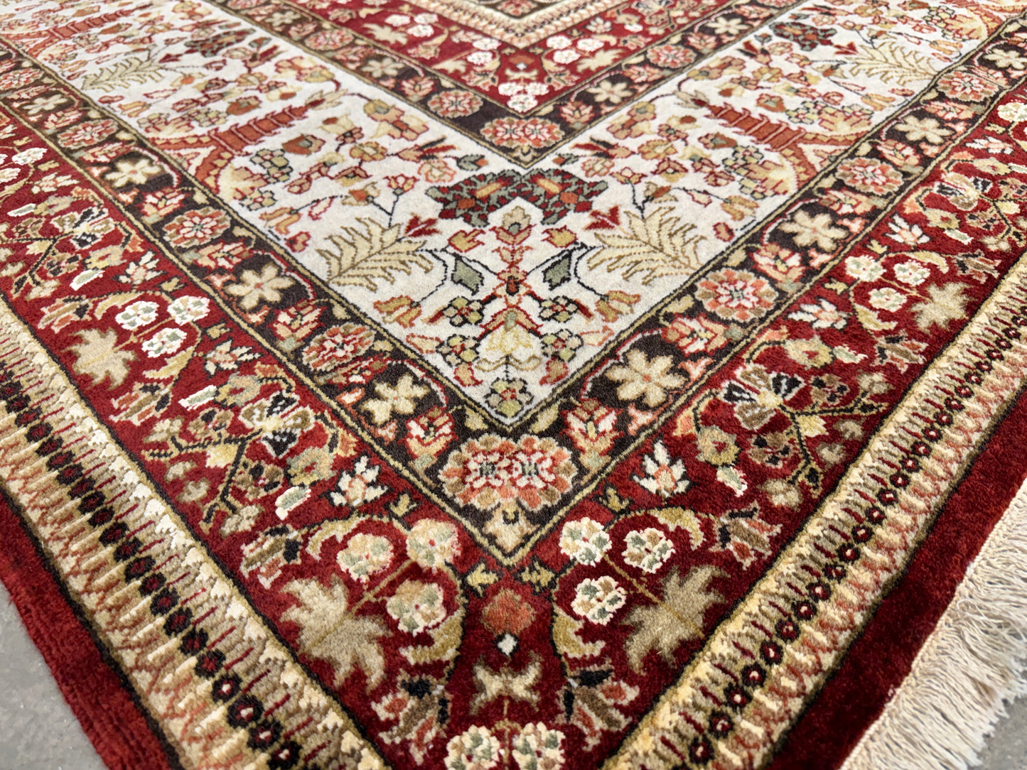 Hand-Knotted Oriental Rug - 8’x9’8”