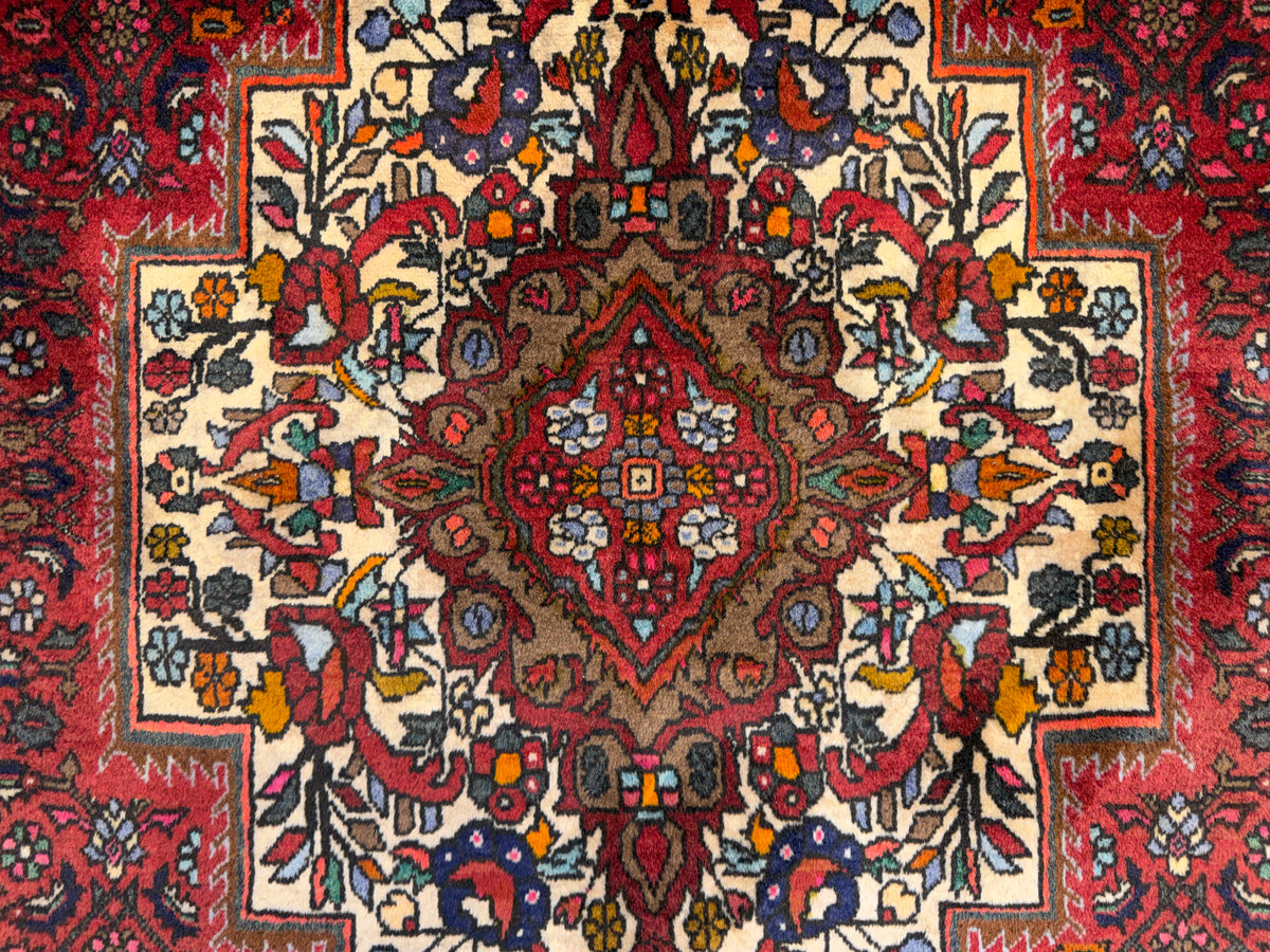 Hand-Knotted Persian Bidjar Gholtogh Rug - 3'8"x6'6"