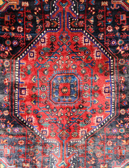 Hand-Knotted Persian Tuyserkan Rug -  5’x9’5”