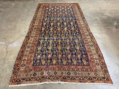Hand-Knotted Persian Senneh Rug - 5’X9’9”