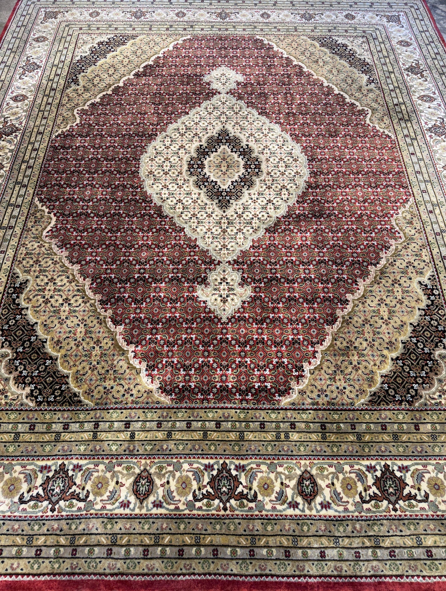 Hand-Knotted Mahi Style Rug - 8’x10’