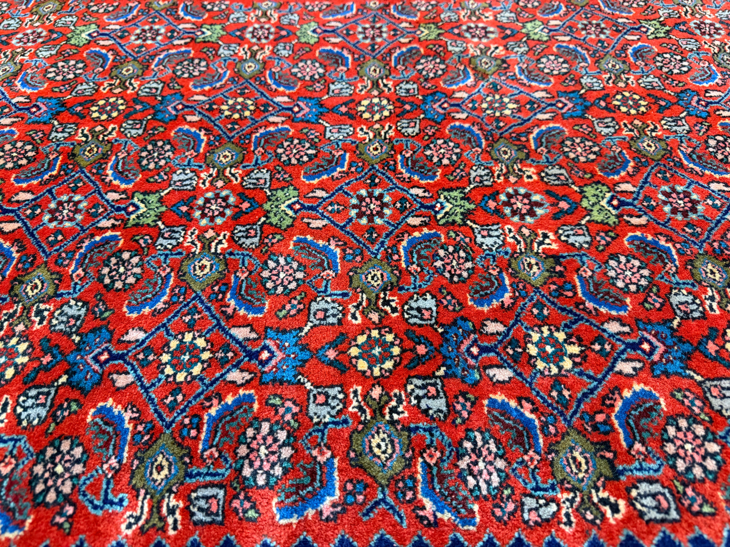 10’x13’ Hand-Knotted Wool Bidjar Persian Area Rug 10x13 Handmade Carpet