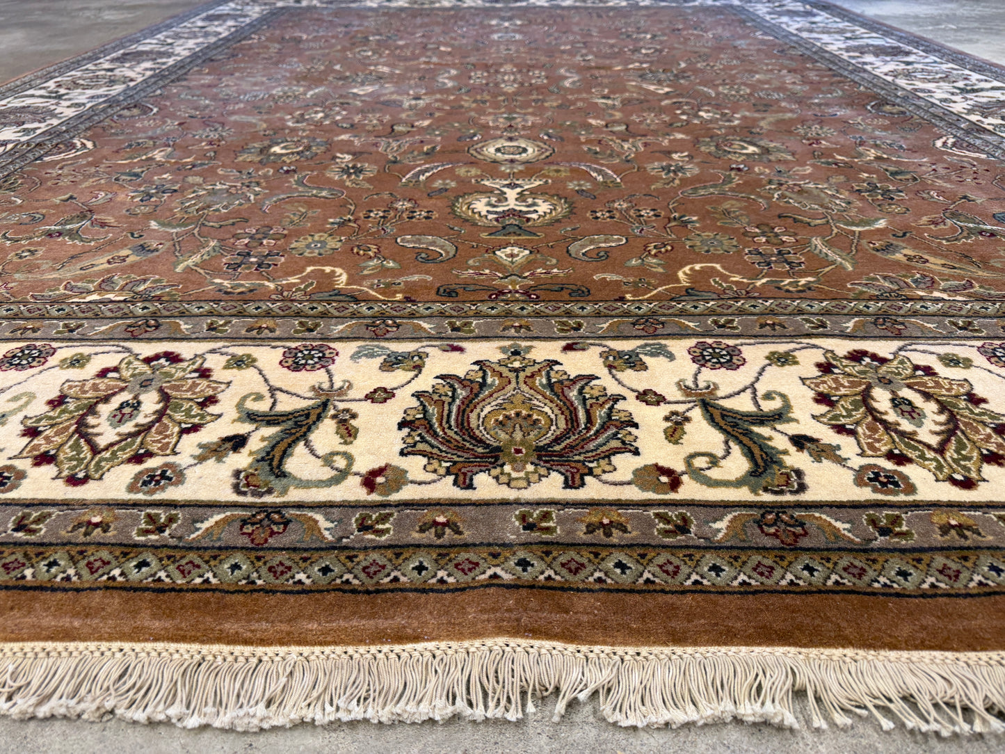 7’11”x9’11” Hand-Knotted Handmade Fine Wool PakPersian Area Rug