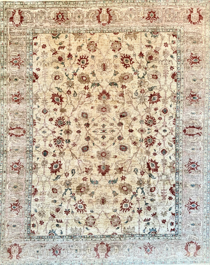 Hand-knotted Oushak Rug - 12’x15’