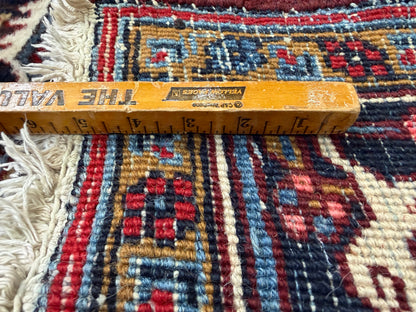 Hand-Knotted Persian Heriz Rug - 10’6”x16’6”