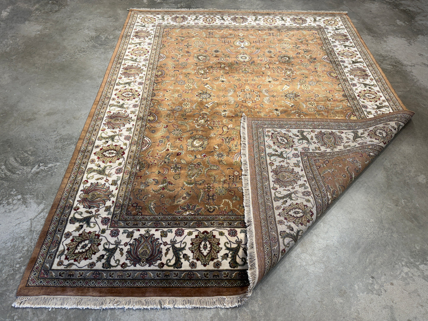 7’11”x9’11” Hand-Knotted Handmade Fine Wool PakPersian Area Rug