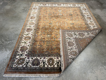 7’11”x9’11” Hand-Knotted Handmade Fine Wool PakPersian Area Rug