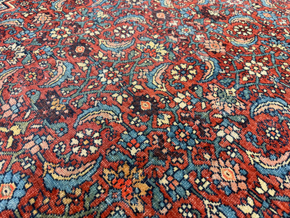 Hand-Knotted Persian Bakhtiari Rug - 9’9”x14’6”