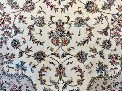 10’x13’8” Hand-Knotted Oriental IndoKashan Area Rug