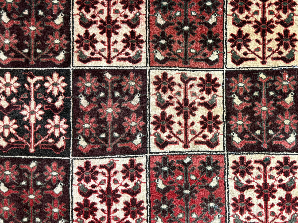 Hand-Knotted Persian Bakhtiari Rug - 5’7”x9’9”