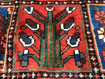 Hand-Knotted Persian Bakhtiari Rug - 9’4”x10’3”