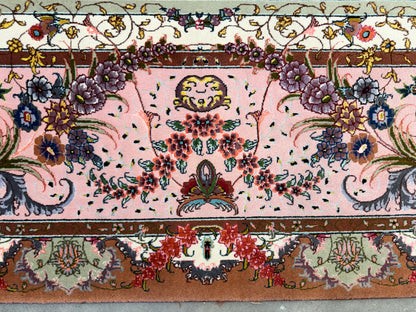 Hand-Knotted 60 Raj Persian Tabriz Rug - Signed Alizadeh - 9’7”x13’4”