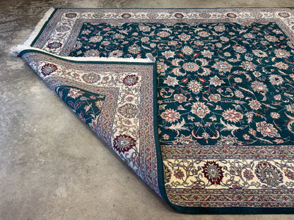 8’x10’ Hand-Knotted IndoKashan Oriental Area rug