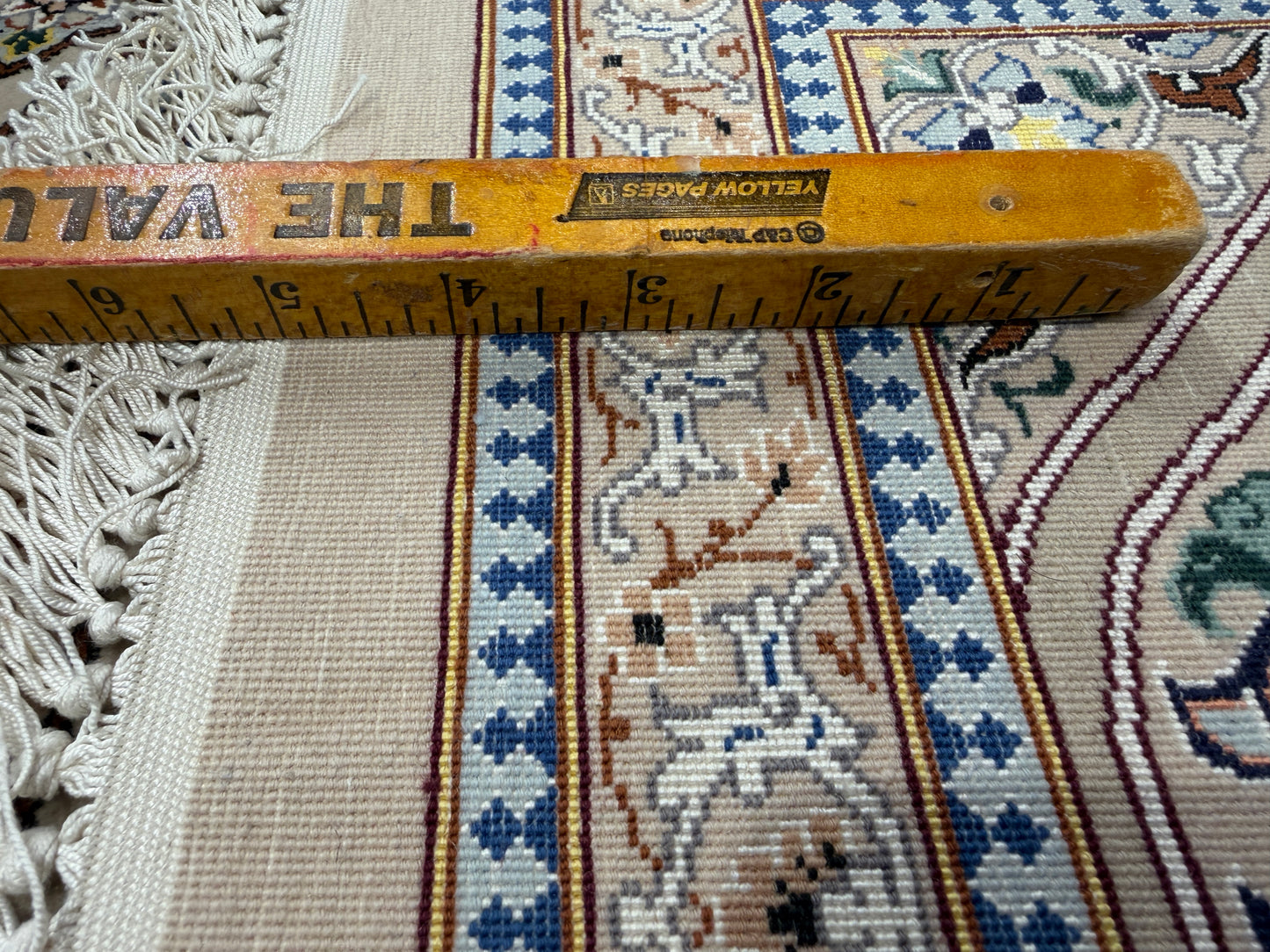 Hand-Knotted Persian Isfahan Rug - Signed Mortazavi - 5’x7’9”