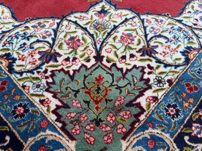 12’10x18’6” Hand-Knotted Persian Tabriz Rug - Signed Torabi