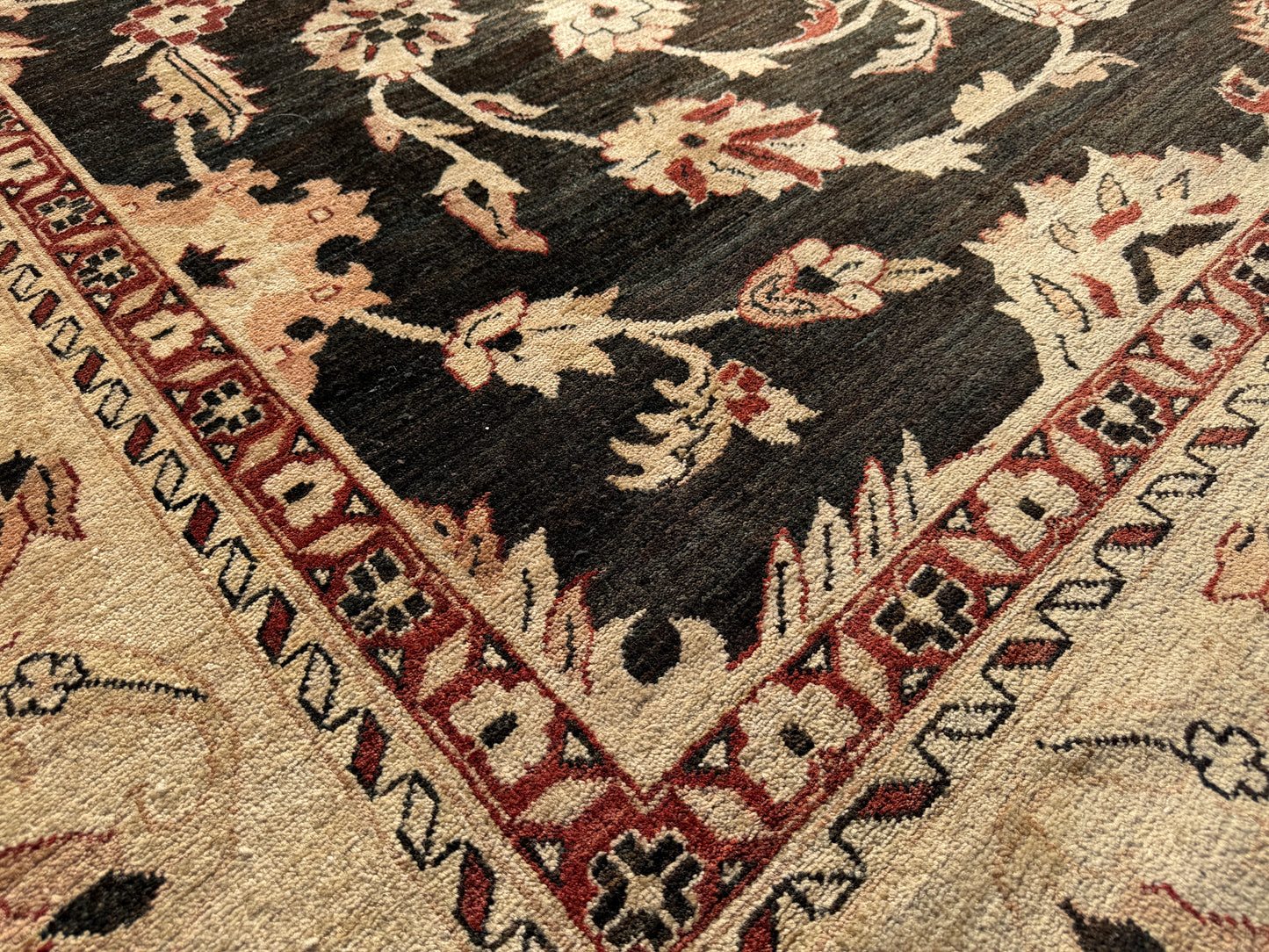 Hand-Knotted Pishawar Rug - 12’3”x18’5”