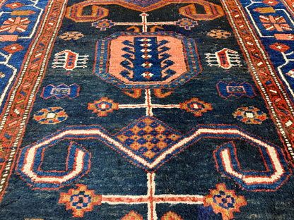 Hand-Knotted Persian Bakhshayesh Runner - 3’5”x10’3”