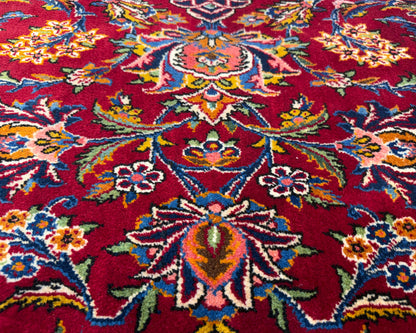 Antique Hand-Knotted Persian Kashan Rug - 10’4”x17’6”