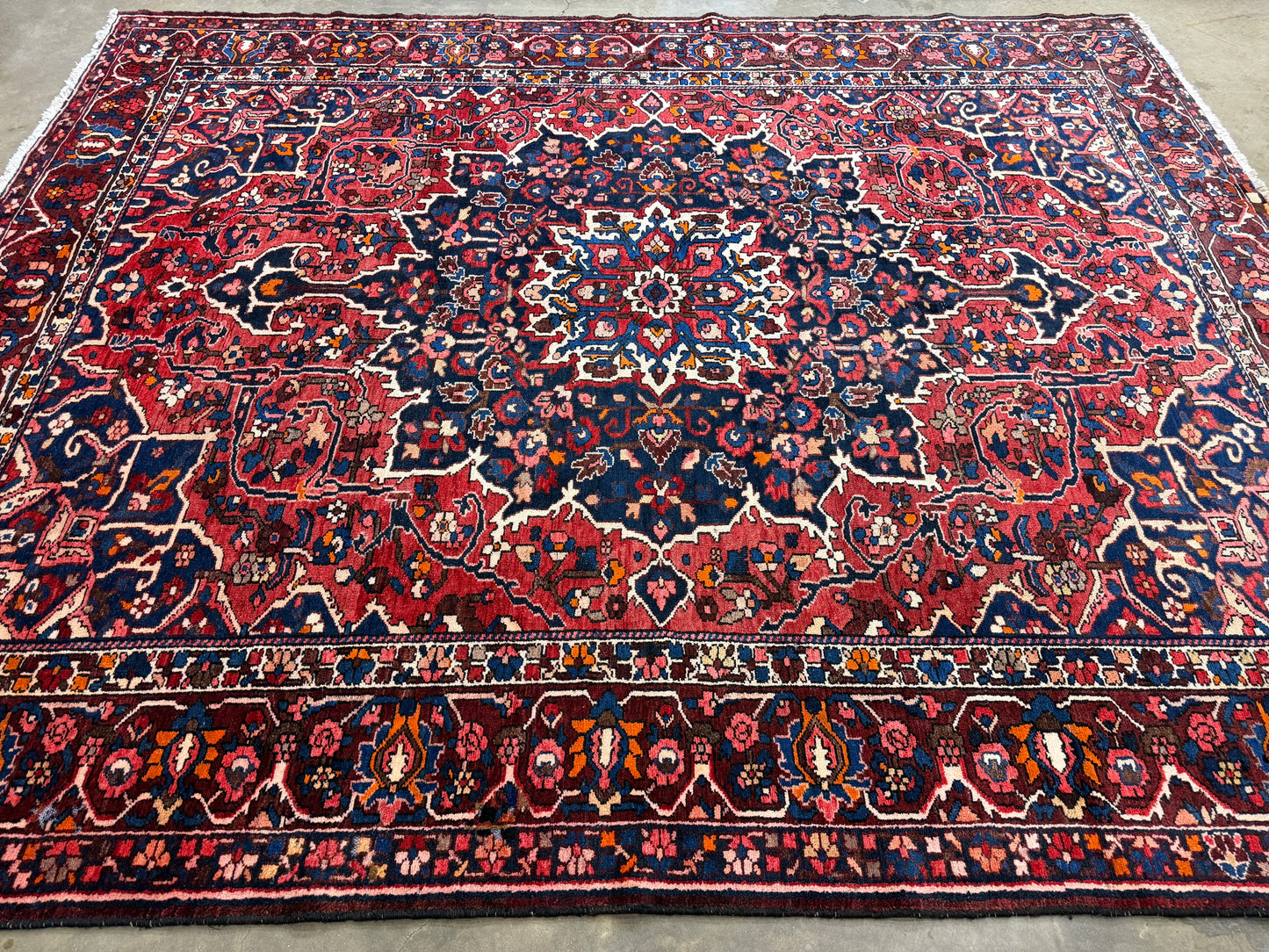 10’x12’5” Hand-Knotted Persian Bakhtiari Area Rug