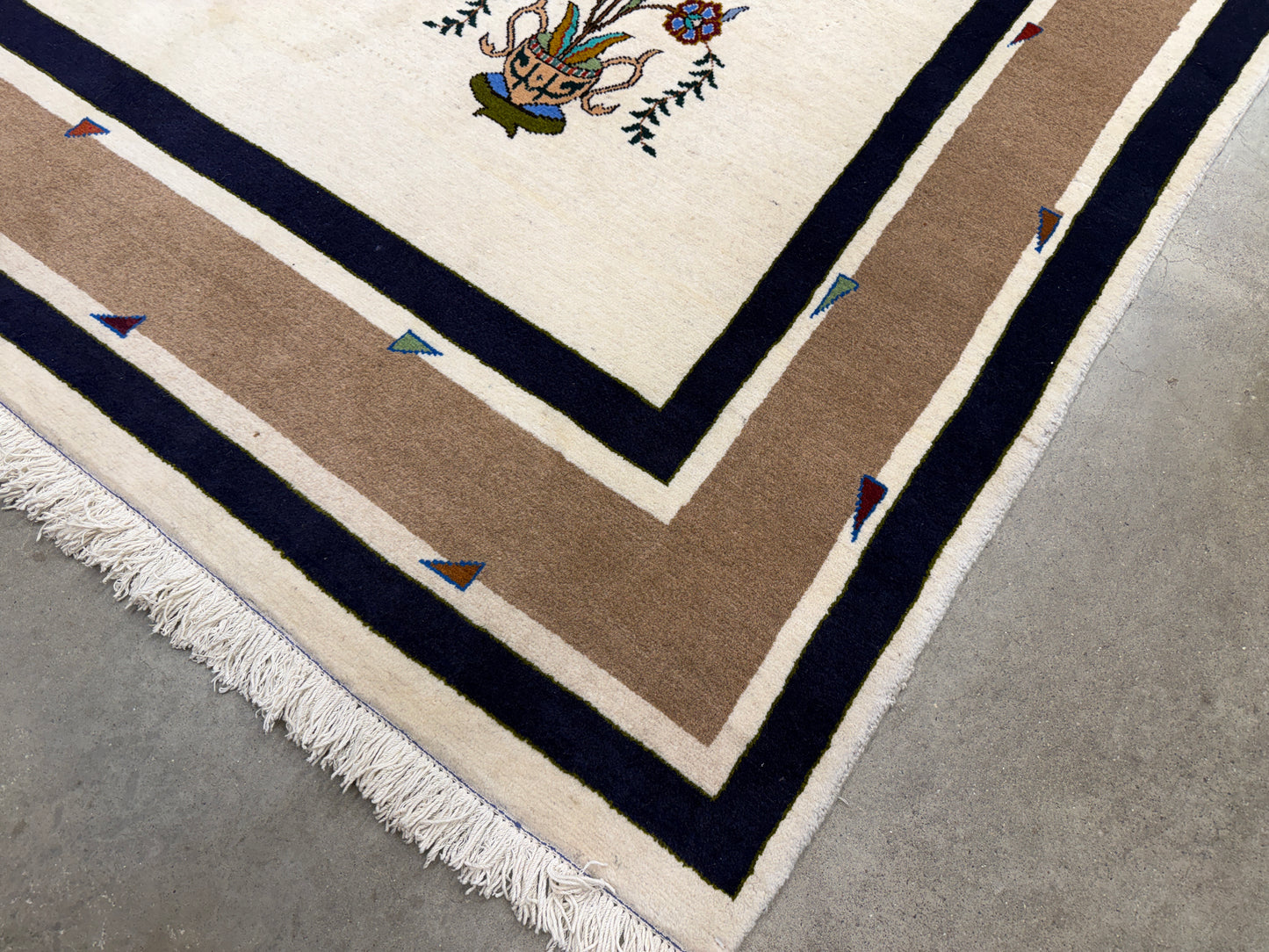 Hand-Knotted Persian Gabbeh Rug - 6’6”x9’6”