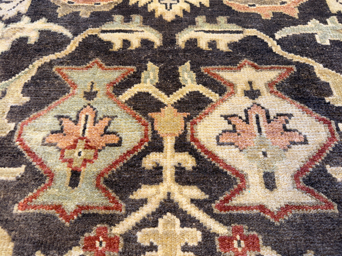 8’x10’ Hand-Knotted Wool Oushak Oriental Area Rug