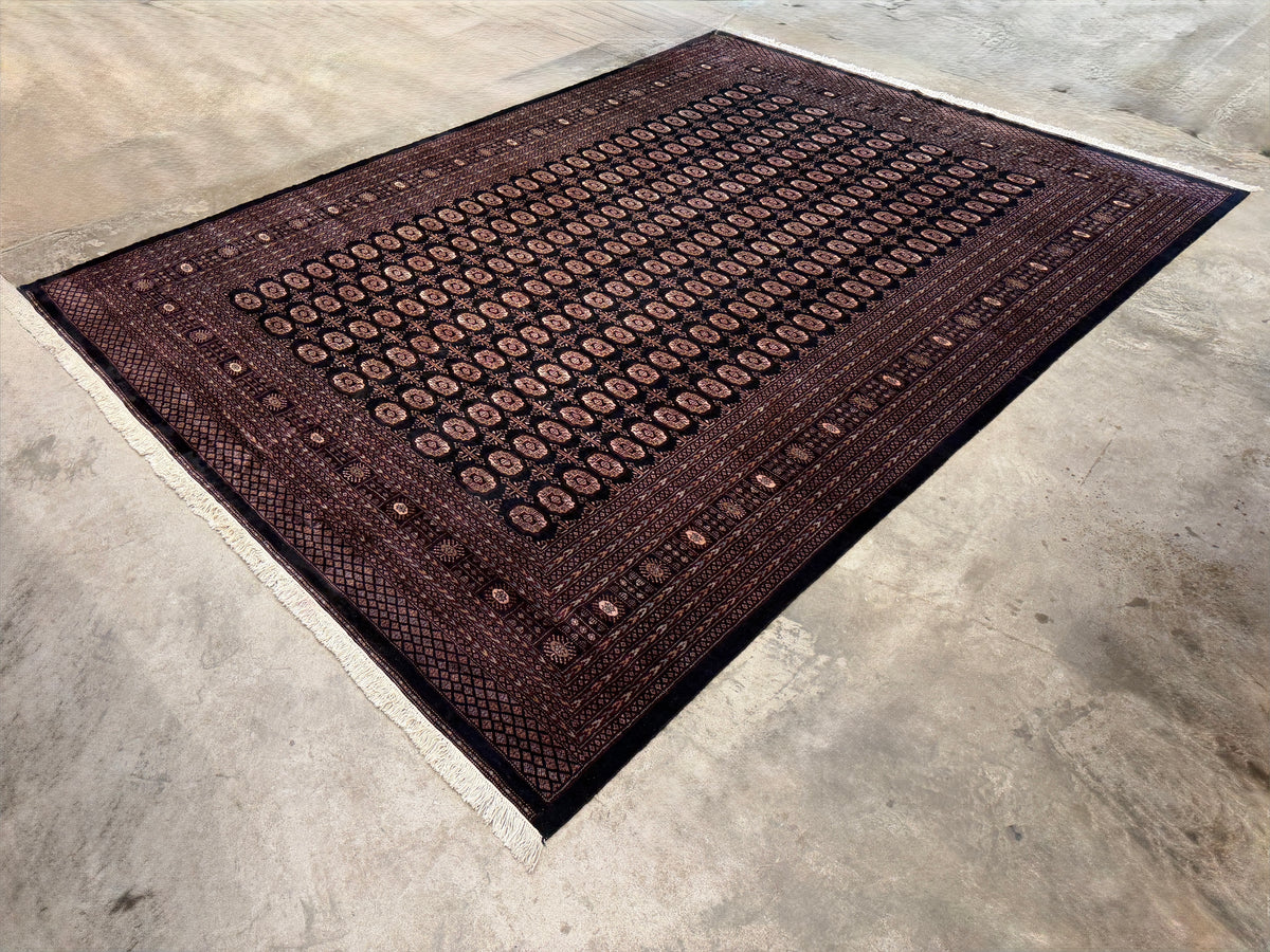 Hand-Knotted Bokhara Rug - 10'2"x13'6"