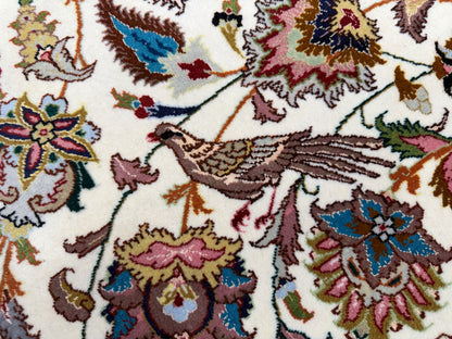 Hand-Knotted 60 Raj Persian Tabriz Rug - 9’10”x13’8”