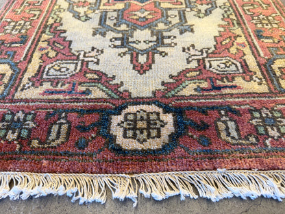 Hand-Knotted IndoHeriz Rug - 2’x3’
