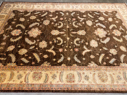 Hand-Knotted Pishawar Rug - 6'3"x9'7"