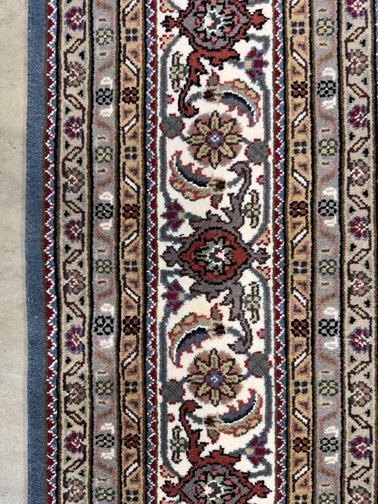 8’x10’ Hand-Knotted Wool IndoMahi Tabriz Area Rug
