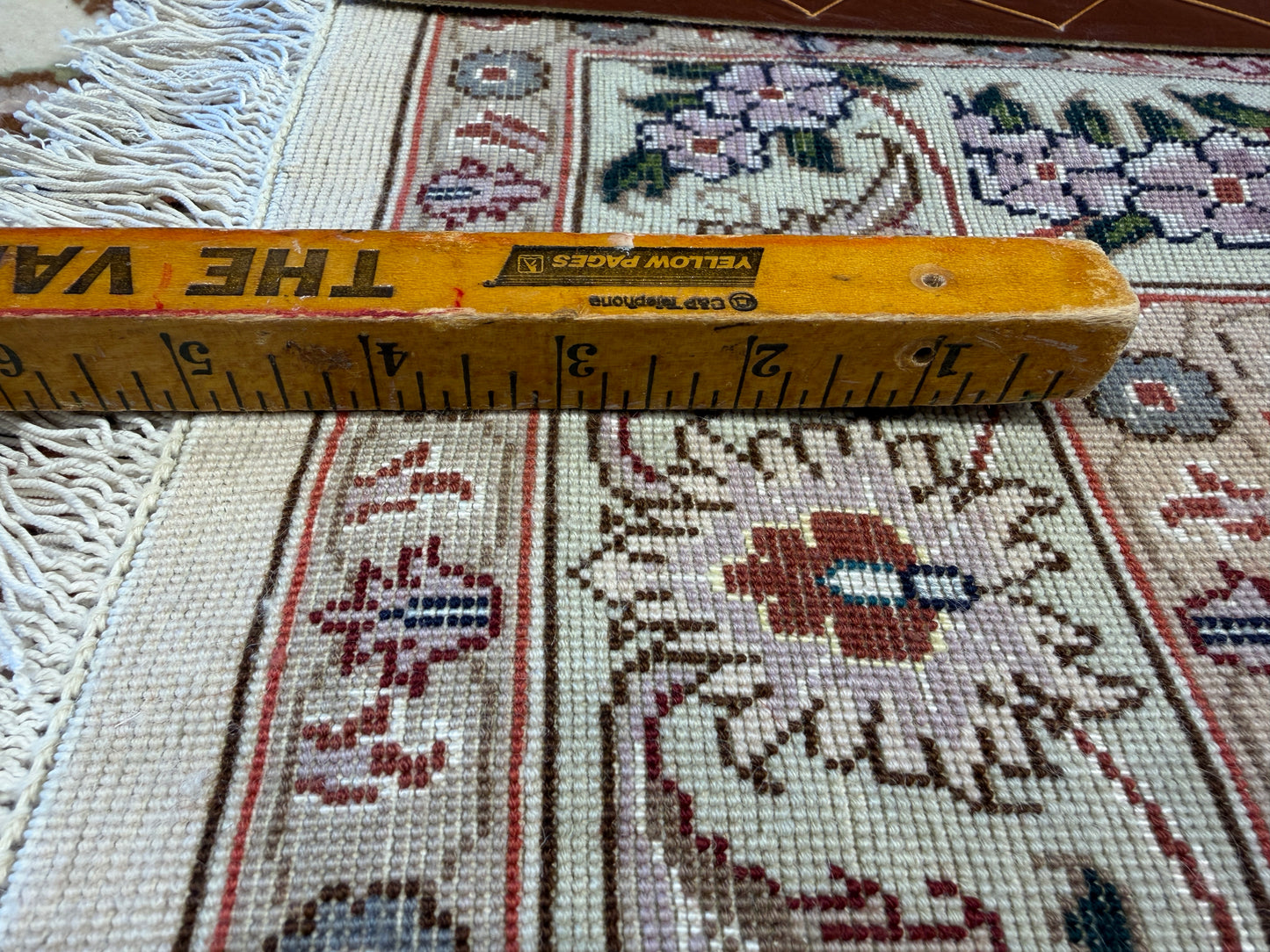 9’8”x13’8” Very Fine Hand-Knotted Persian Tabriz 80 Raj Area Rug