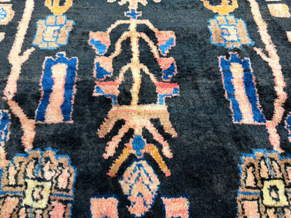 Hand-Knotted Persian Nahavand Rug - 5'4"x10'7"