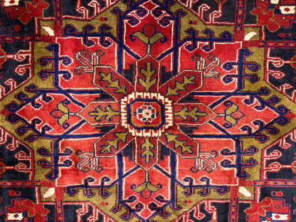 Hand-Knotted Persian Heriz Rug - 9’3”x12’2”