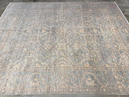 Hand-Knotted Oushak Rug - 8’1”x9’11”