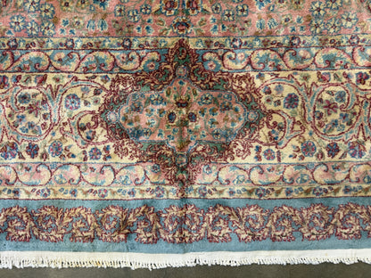 9’10”x14’5” Hand-Knotted Persian Kerman Rug
