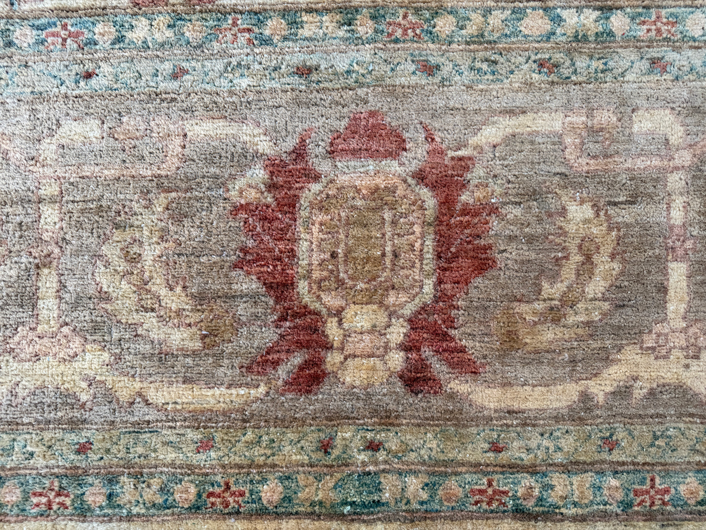 Hand-knotted Oushak Rug - 12’x15’
