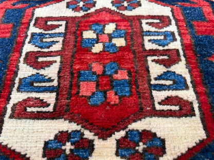 Hand-Knotted Nahavand Runner - 3’2”x10’5”