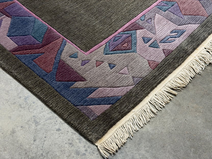 Hand-Knotted Gabbeh Rug - 5'7"x8'