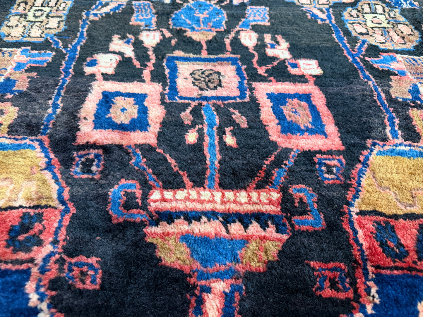 Hand-Knotted Persian Nahavand Rug - 5'4"x10'7"