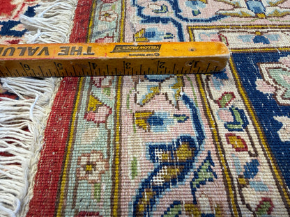 Antique Hand-Knotted Persian Kerman Rug - 9’11”x13’4”